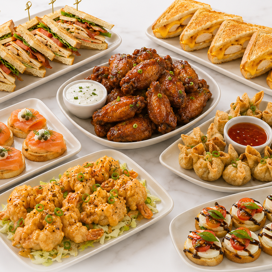 Hors-d'œuvres Package — Premium ($28 per person)