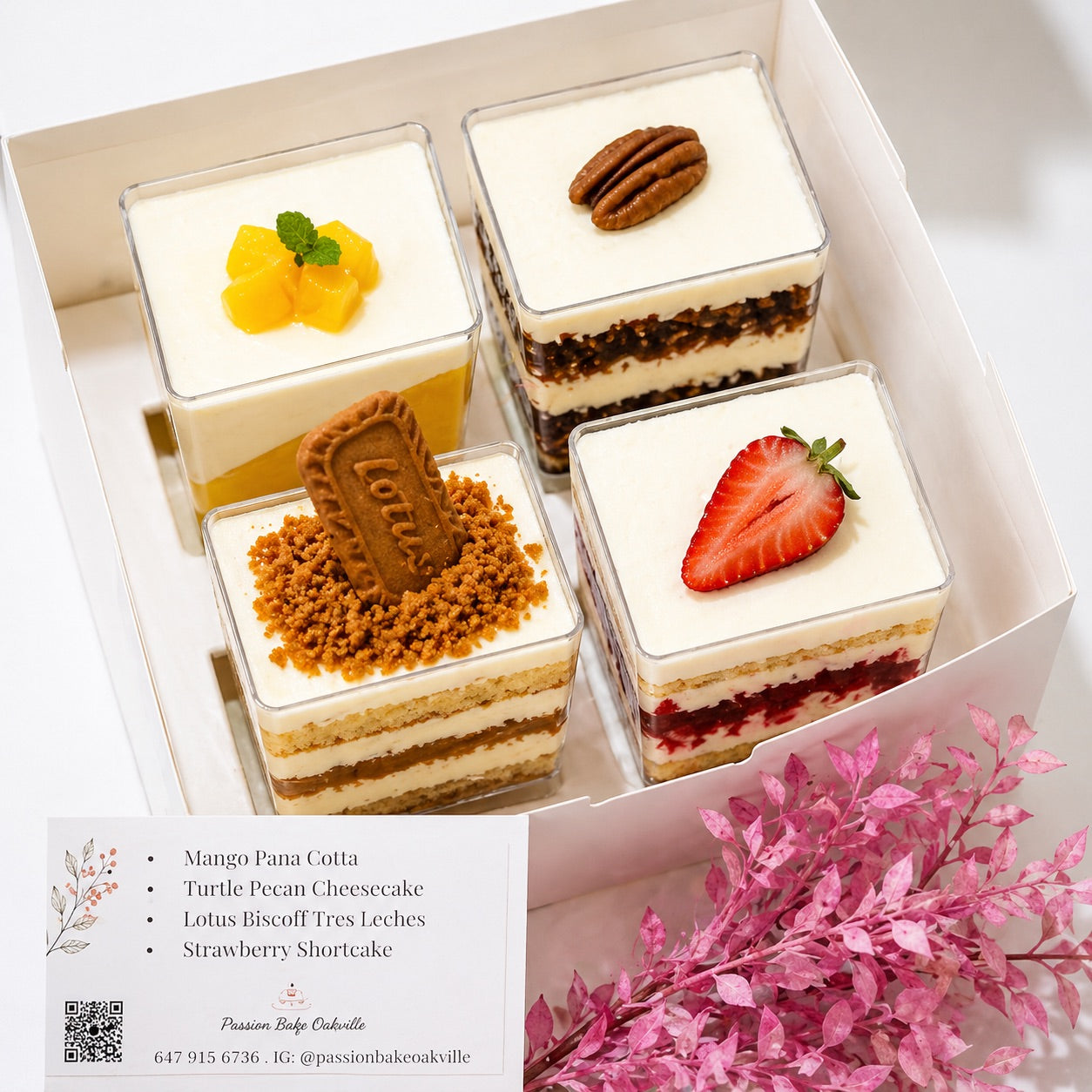 Dessert Shots — Dozen (3 inch)