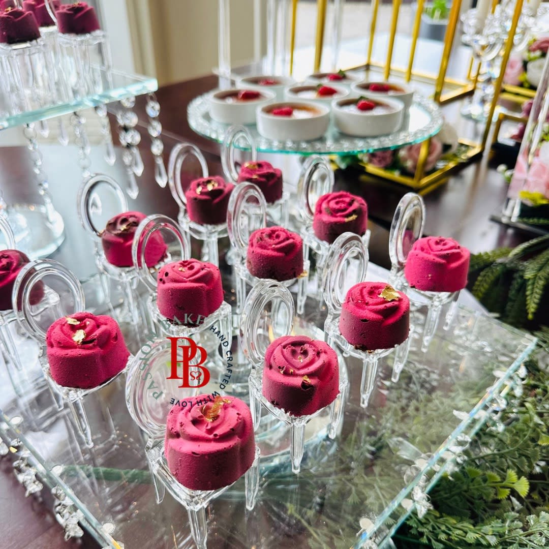 Mango Mousse Rosette (single serving)