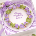 Mothers Day Macaron Wreath