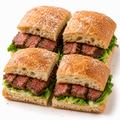 Hunter Beef Ciabatta Sandwiches (per piece)