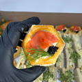 Smoked Salmon Vol au Vents (per dozen)