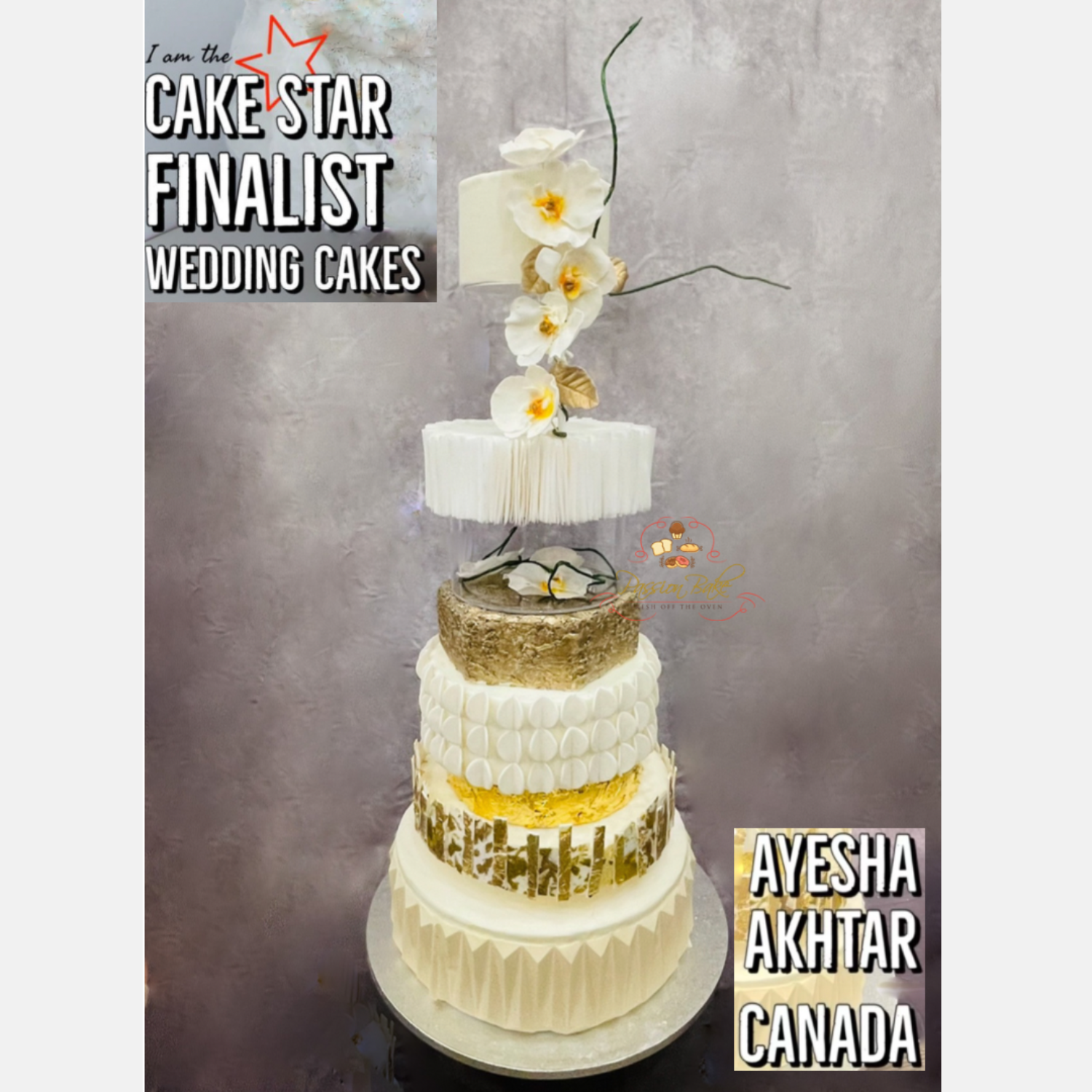Cake Star Finalist — Wedding Cakes